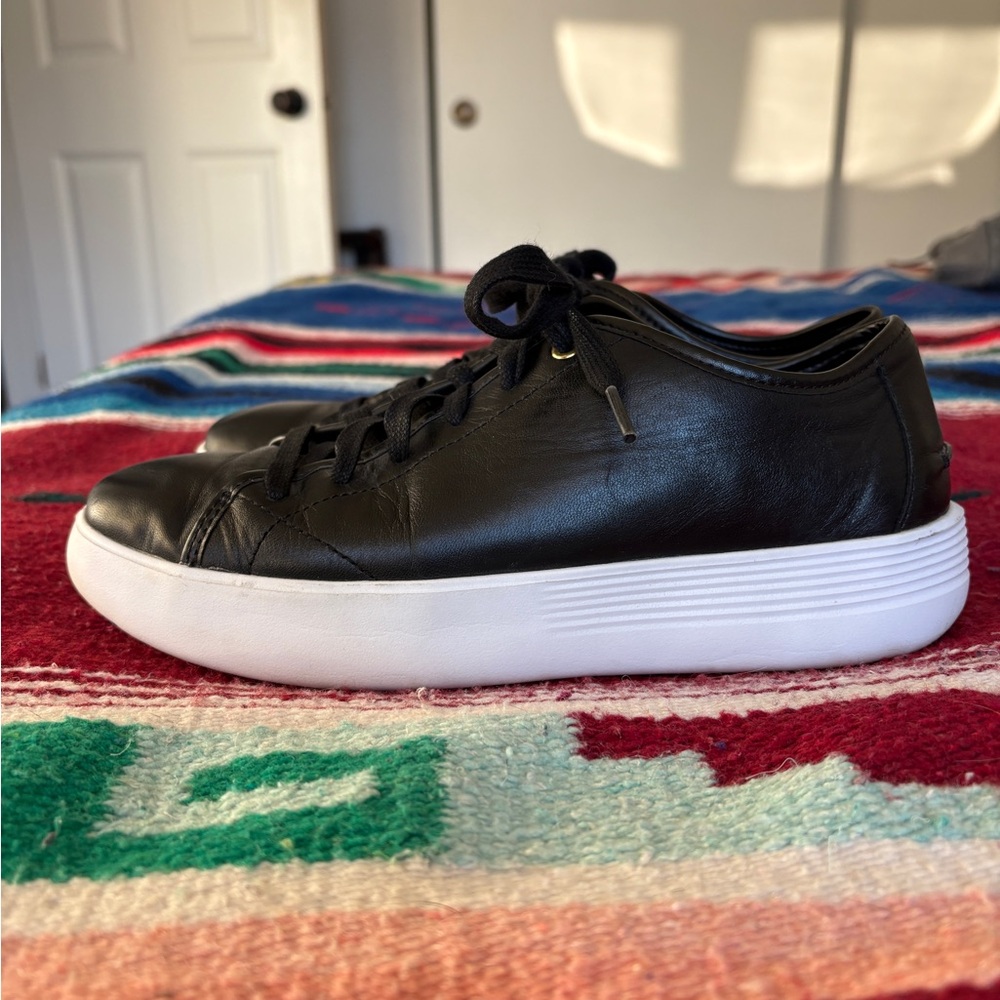 Cole Haan Grand Crosscourt Black Women's Platform Sneakers
